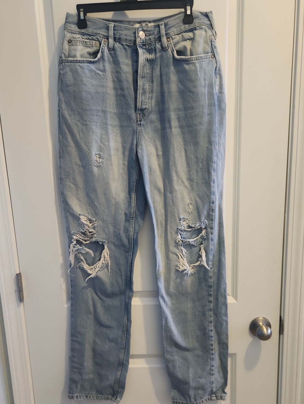 Free People We The Free Distressed Boyfriend Jeans